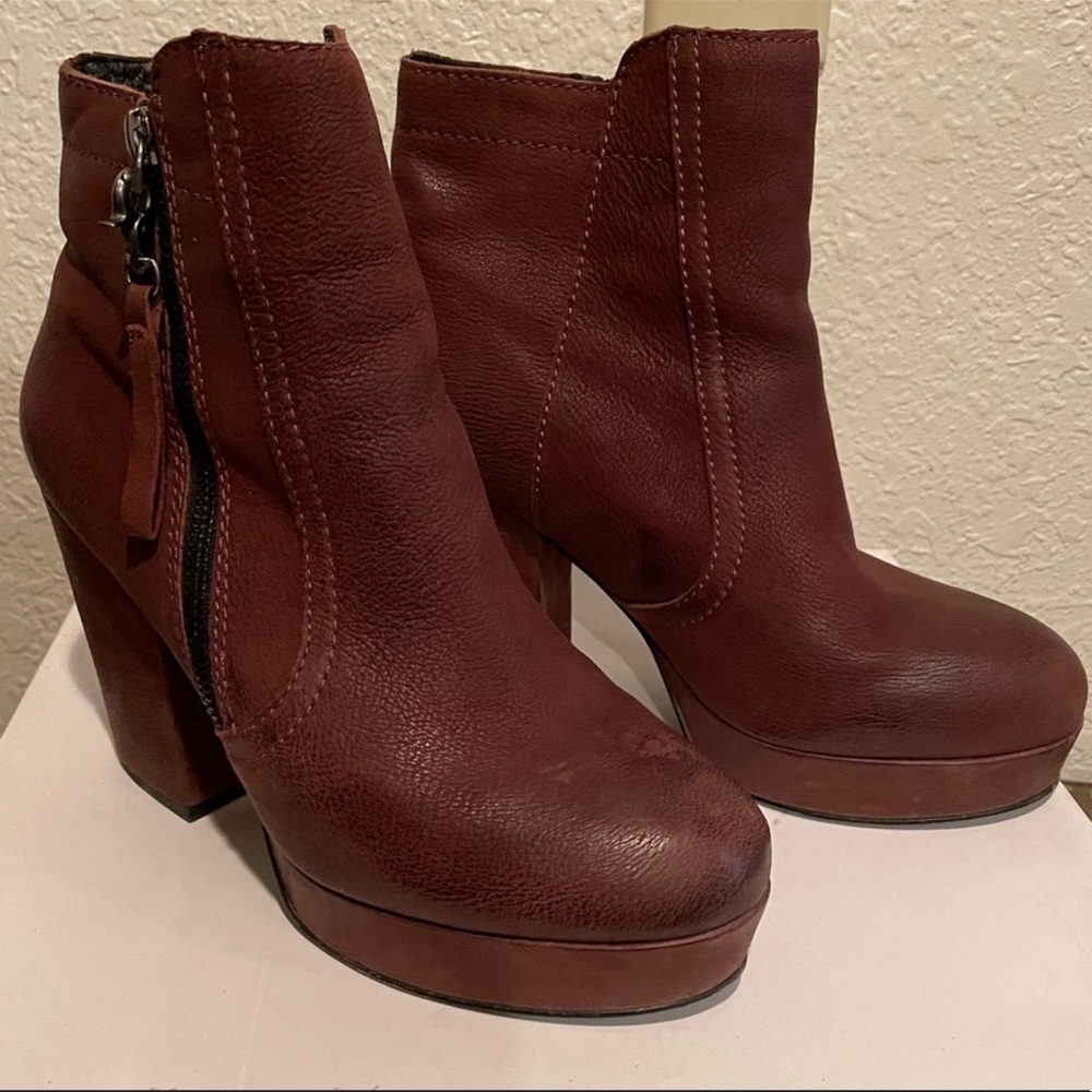 Aldo Brown Ankle Boots